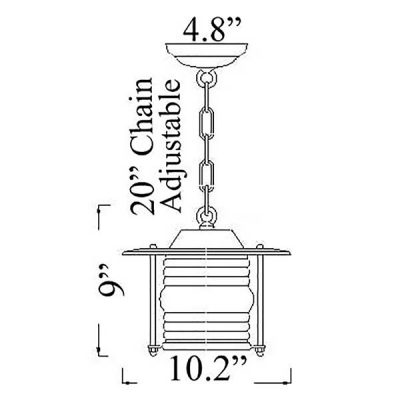 Hanging Patio Light - Shiplights